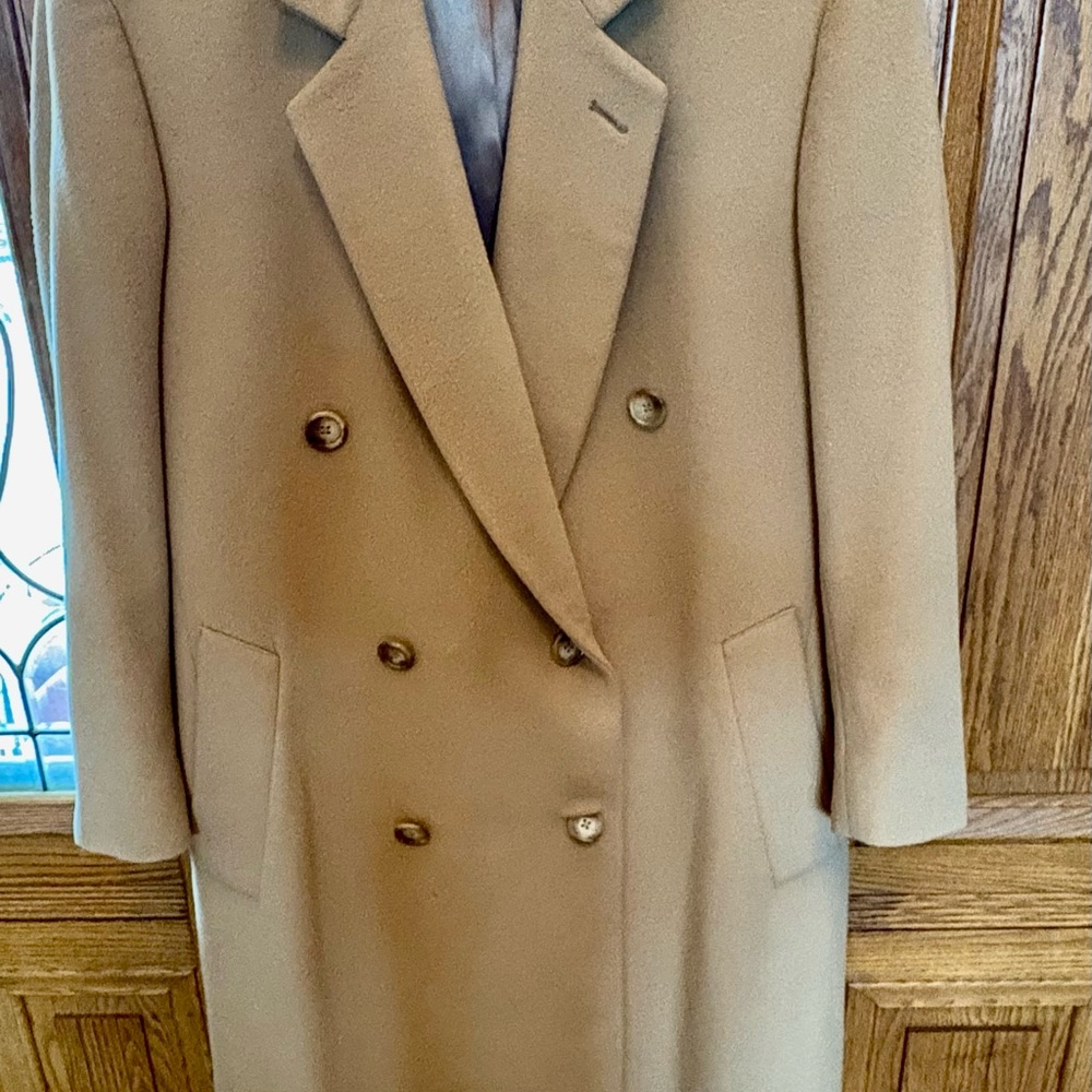 Vintage Loro Piana Cashmere Double-Breasted Trench Coat
